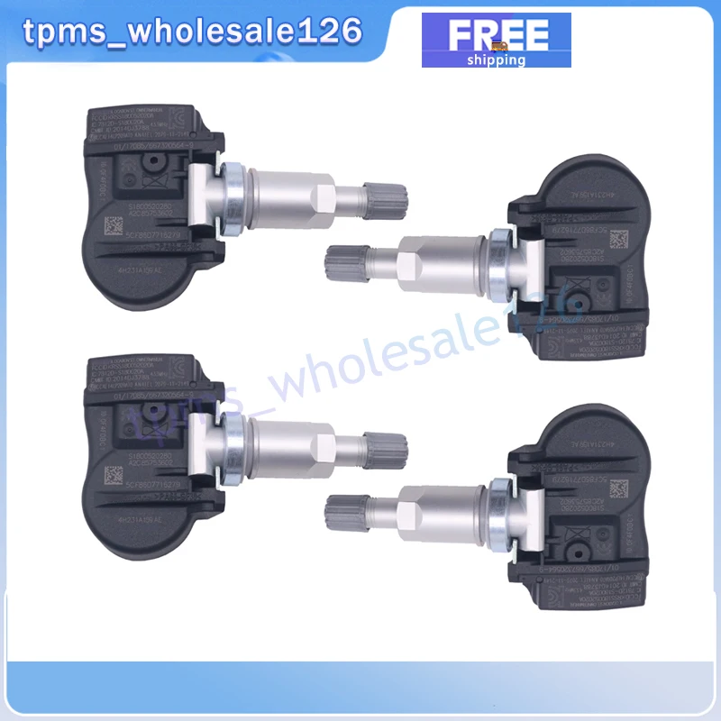 Ÿ̾ з   Ʈ,   󵥿 Ծ XF  C30 S40 V50 TPMS, 4H23-1A159AE, 433MHZ, 4H23-1A159-AE, 4 