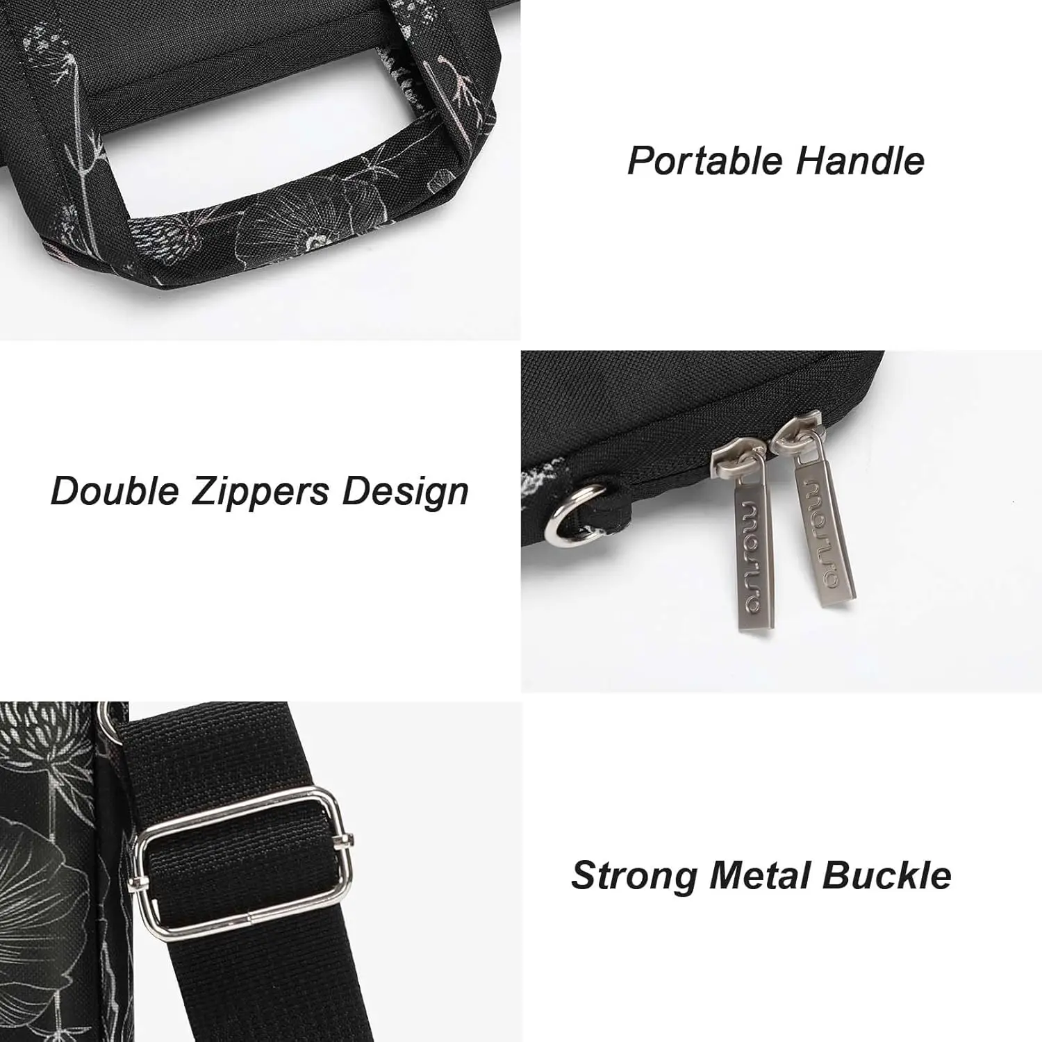 13 14 16 17.3 inch Laptop Sleeve Bag for 2024 MacBook Air 15 M2 M3 A2941 Pro 13 M1Dell Lenovo HP Asus Men's Women Briefcase Case 4