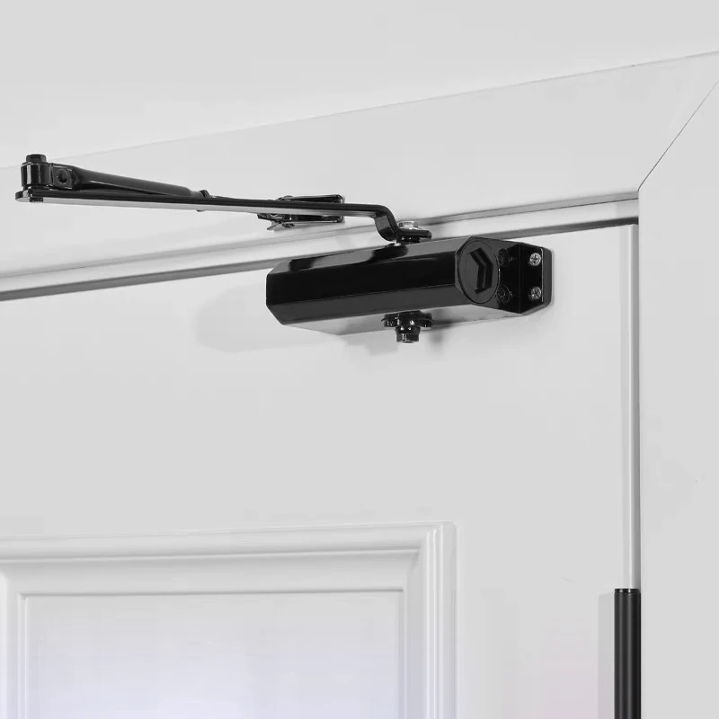 Door Closer GSTARAM Hydraulic Buffer Door Closer 25KG To 80KG Adjustable Speed Door Closing Equipment Mute Soft Closing Hardware