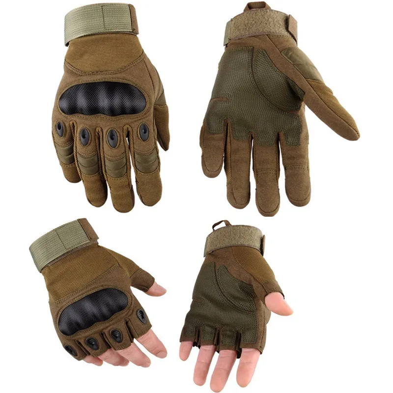 Us Military Tactical Gloves Men Full Finger Army Combat Outdoor Sports Cross Slip-resistant Carbon Fiber Tortoise Shell |