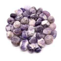Wholesale Natural Ocean Blue Obsidian Tumbled Stones - Healing Energy Crystals for Home Decor and Aquarium Display (Amethyst R)