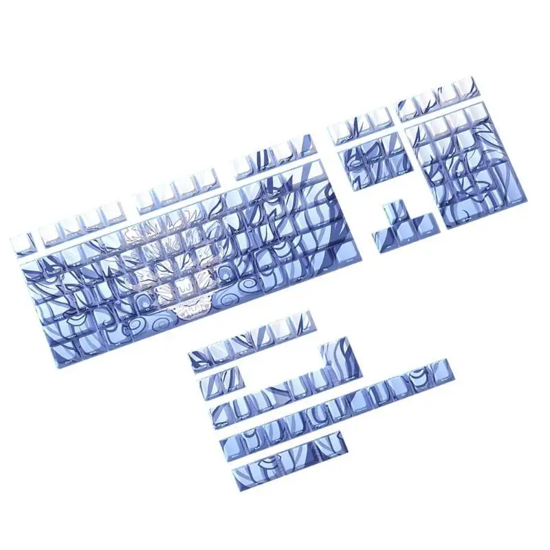 R53C 136PCS Orlong Tastenkappen Side Print Backlit Keycap Set Für Mechanische Tastatur für 61 68 84 75 96 980 104 108 Profil – Detail 8