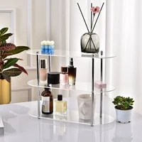 INS Style Storage Rack Acrylic Shelf Bathroom Countertop Perfume Display Shelf Multi-layer Coffee Cup Holder 1