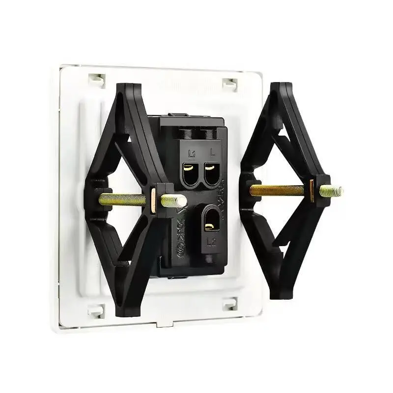 Switch Box 86mm Cassette Box Repair Screw Switch Old Socket Box Replacement Fixed Wall Repair Support Rod Electrician Accessories 10pcs wall switch socket repairer electrical box repairer wall socket repairer