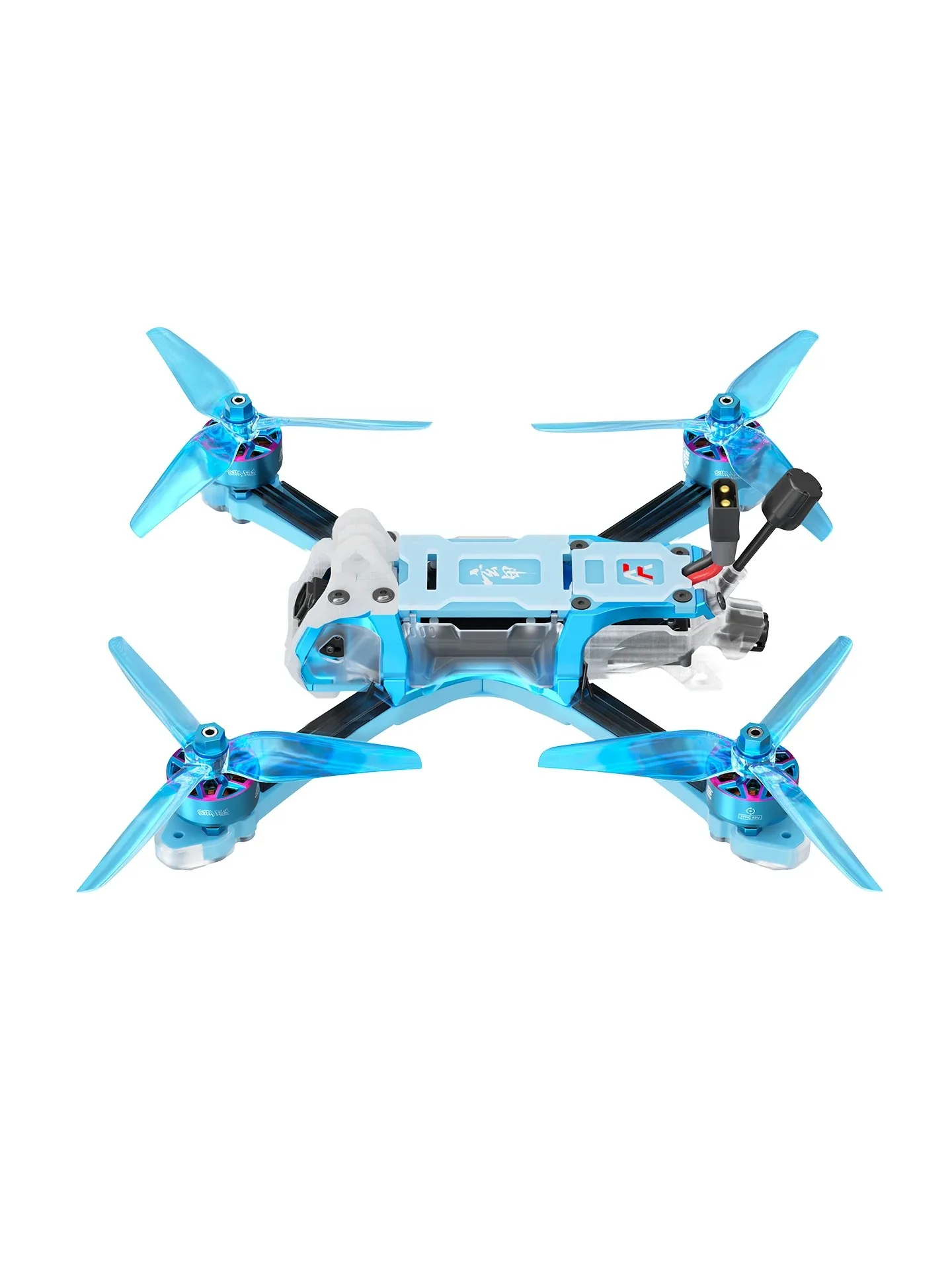 Дрон Axisflying Bando 5 6S FPV, кинематографический фристайл-квадрокоптер в стиле BANDO с STM32H743 FC и GPS, аналоговым или воздушным блоком O4 Versi thumbnail 4