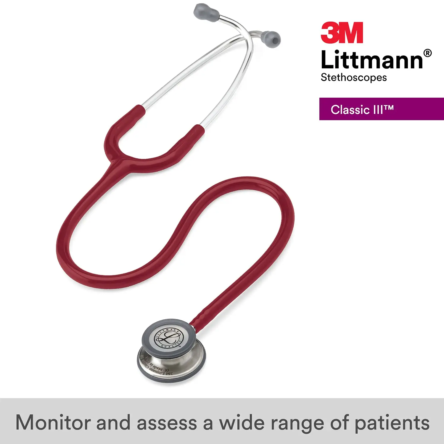 Medical Stethoscope 3M Littmann Classic III For Doctor Nurse