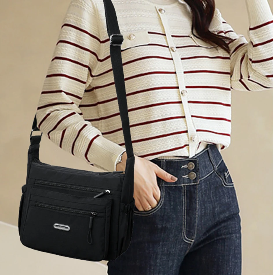 2025 New Shoulder Bags for Women Oxford Waterproof Purses and Handbags Luxury Designer Female Crossbody Messenger Bag Sac A Main - Image 2