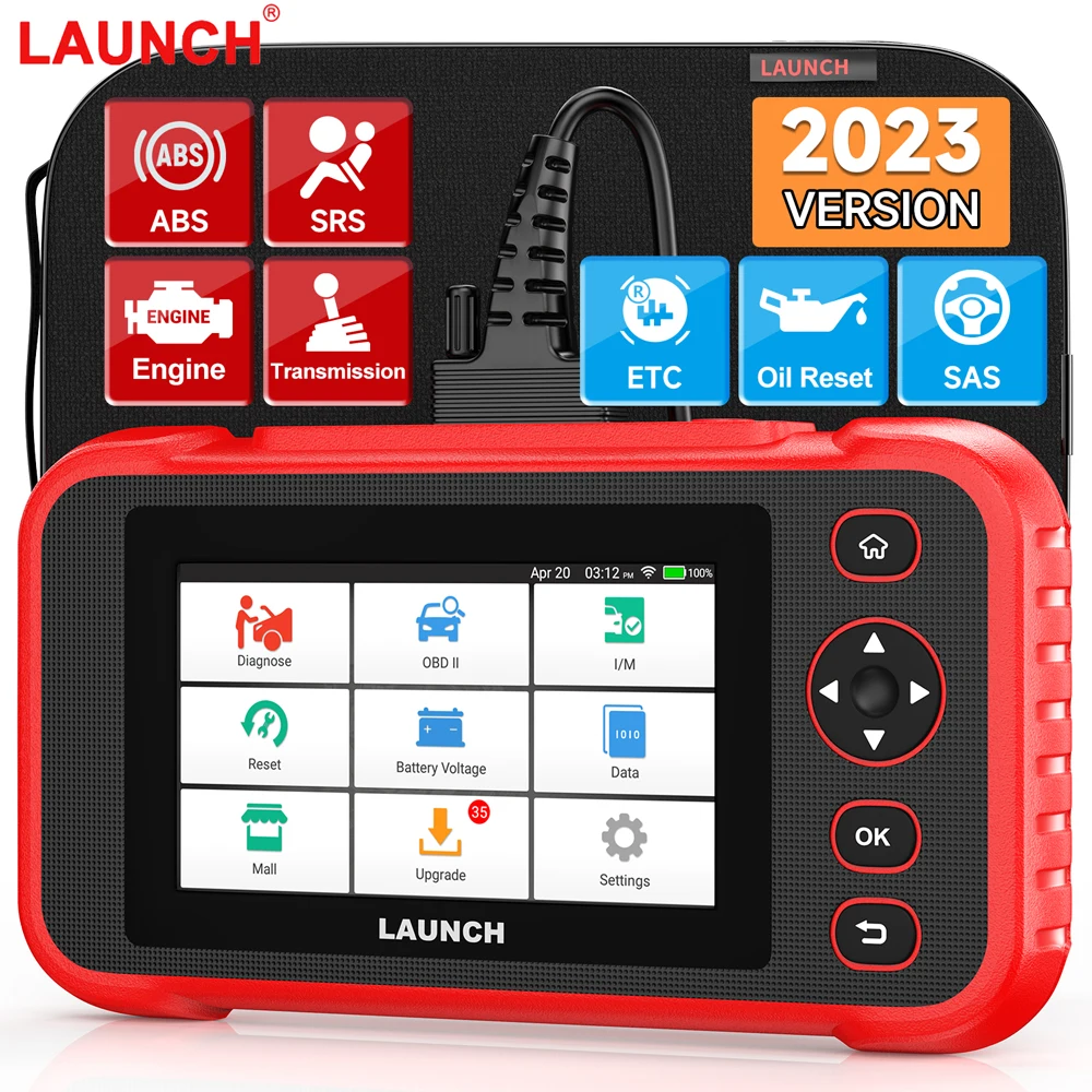 

LAUNCH CRP123I OBD2 Scanner Engine ABS SRS Transmission SAS Oil Reset Car Diagnostic Tool Code Reader OBD 2 Automotive Scanner