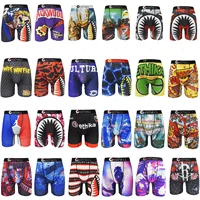 ETHIK Underwear Boxers Breathable Mens Boxershorts Men's Panties Underpants Plus Size Fashion Print Man Boxers Briefs Trunks 1