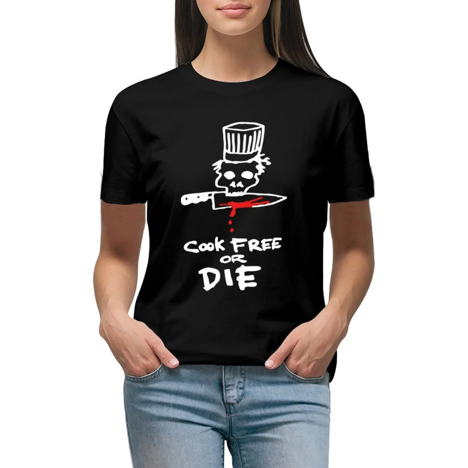 

Bourdain T-shirt graphics shirts graphic tees summer top t-shirt dress for Women plus size