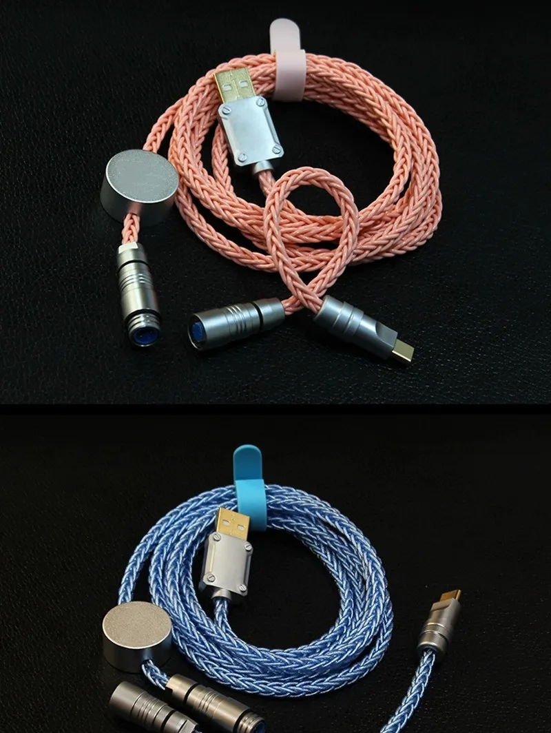 Single Crystal Copper, 8 Strand Silver Plated,