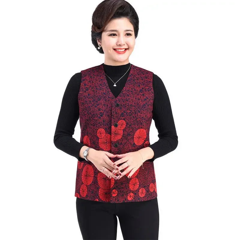 Women's Button Vest Spring Autumn Cropped Top Sleeveless Cardigan Korean Fashion Thin Coat Leisure Plus Size 9 Colors New