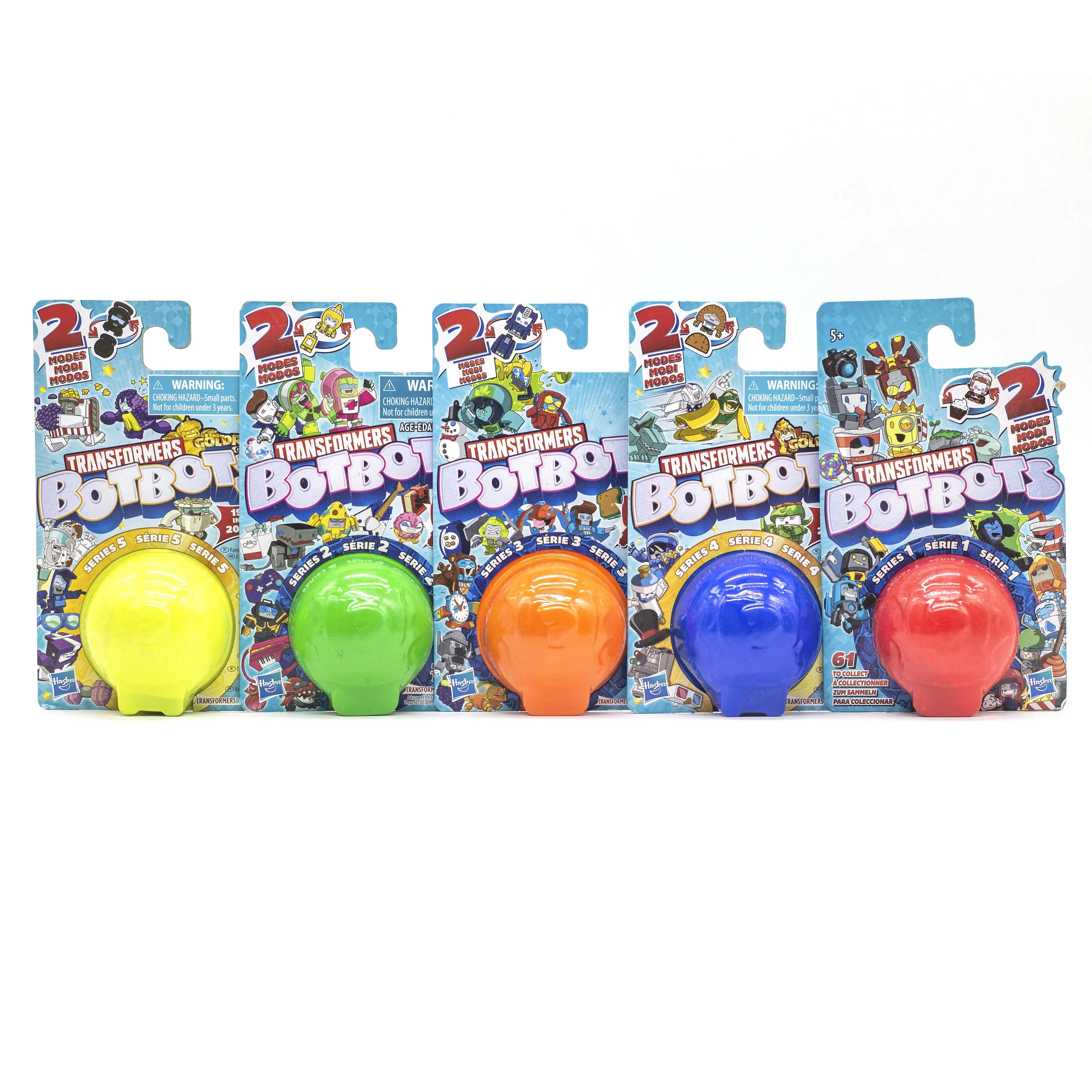 Мини-трансформеры Hasbro botbot Bobo Legion, сумка для слепых пакетов, красная, синяя, зеленая, оранжевая, желтая шторка для мальчиков, детские игрушки, подарок