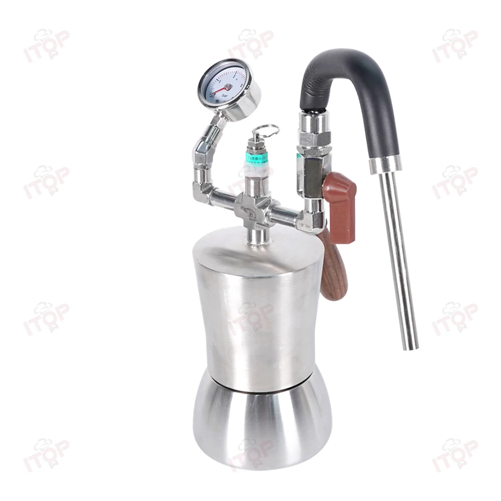 ITOP Coffee Milk Frother and Steamer Milk Foam Maker Coffee/Latte/Cappuccino Coffee Frothing Machine