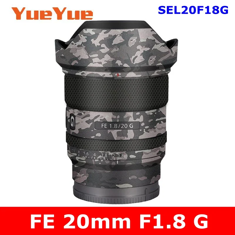 SONY FE 20mm F1.8 G SEL20F18G 保護フィルター付 Sony Alpha Camera and Lens Premium Protection Skins