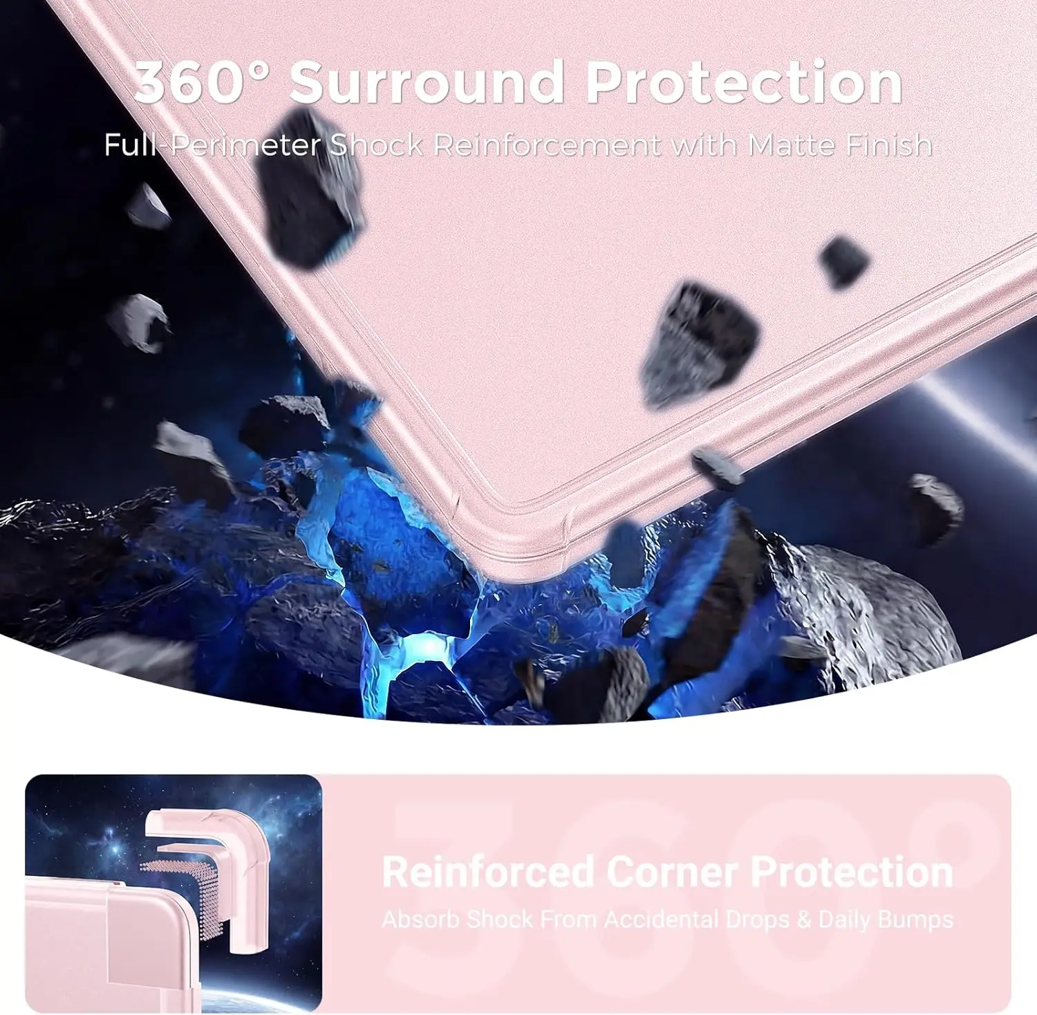 Reinforced Corners Protective Case for 13-Inch Laptops