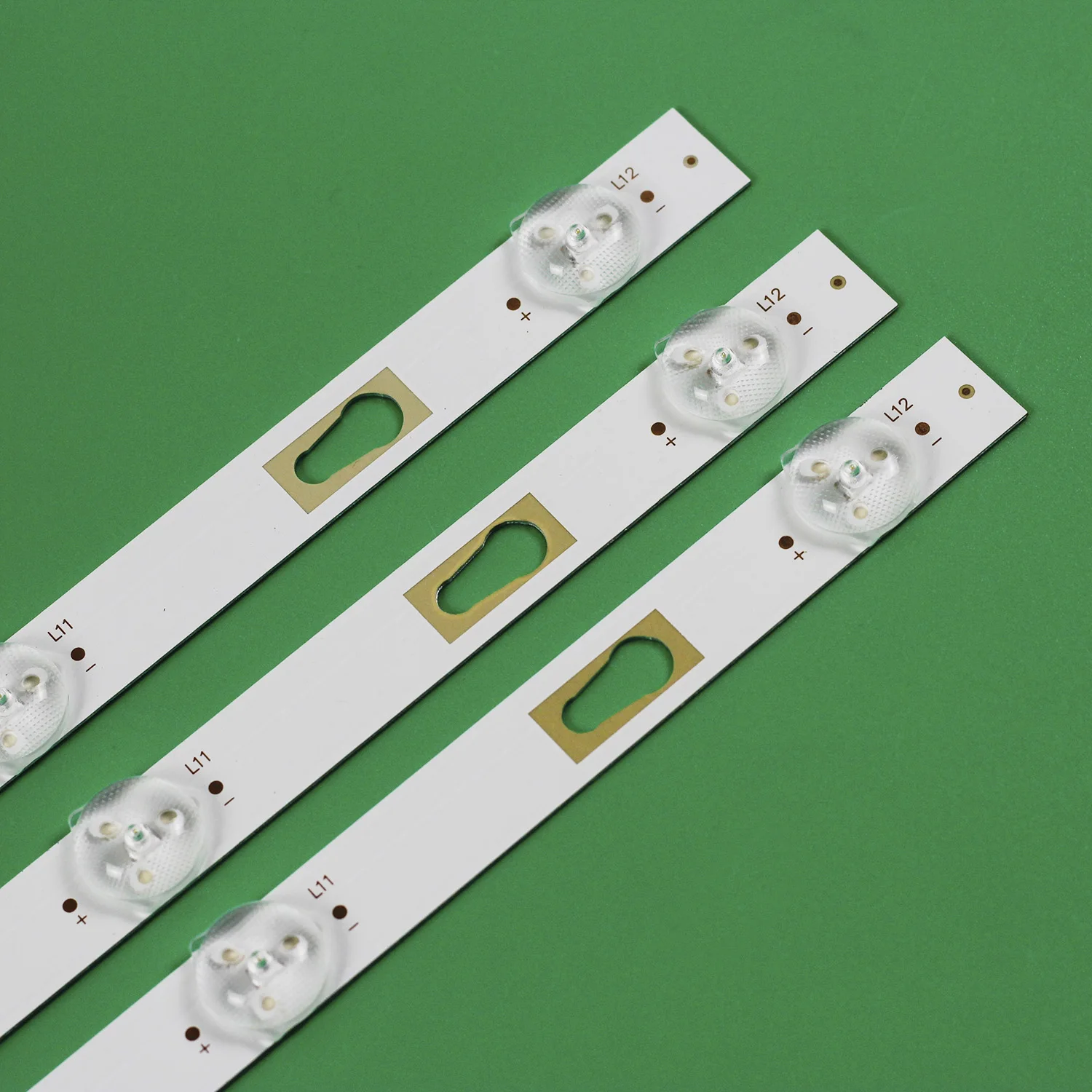 Tira de Luz de Fundo Led para tv 12 Lâmpada 55 L55m5-ad Jl.d550c1330004as-m-v03 004ad Lvu550csdx 4c-lb550t-jfa Jf9 Ple55s08fhd Kits Kits 10kits - Imagem 2
