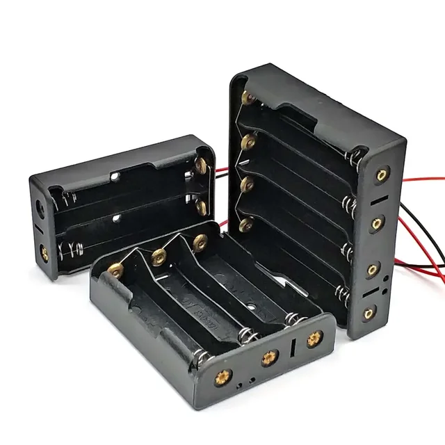 18650 boîtiers de batterie externe 1X 2X 3X 4X 18650 support de batterie boîte de rangement 1 2 3 4 18650 boîte de batterie parallèle 2
