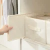 New Washable oxford Fabric Folding CD Storage Box underwear Foldable Bins Toys Organizer With Lid Storage Basket Laundry Basket 2
