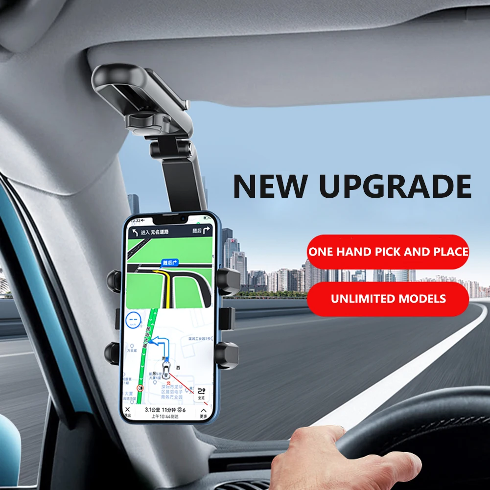 Extended Window Car Mount & Quick Grip Holder for iPhone 13 Pro (sku 58780)