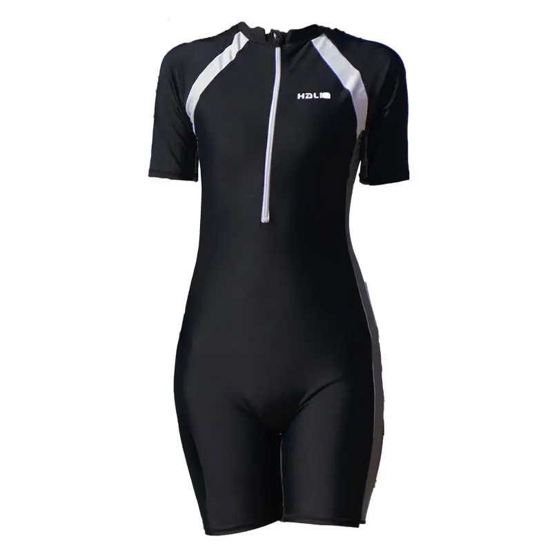 One-Piece Swimsuit Women's Summer Professional Training Competition Student Sports Conservative Male Teenager Big Boy Swimwear