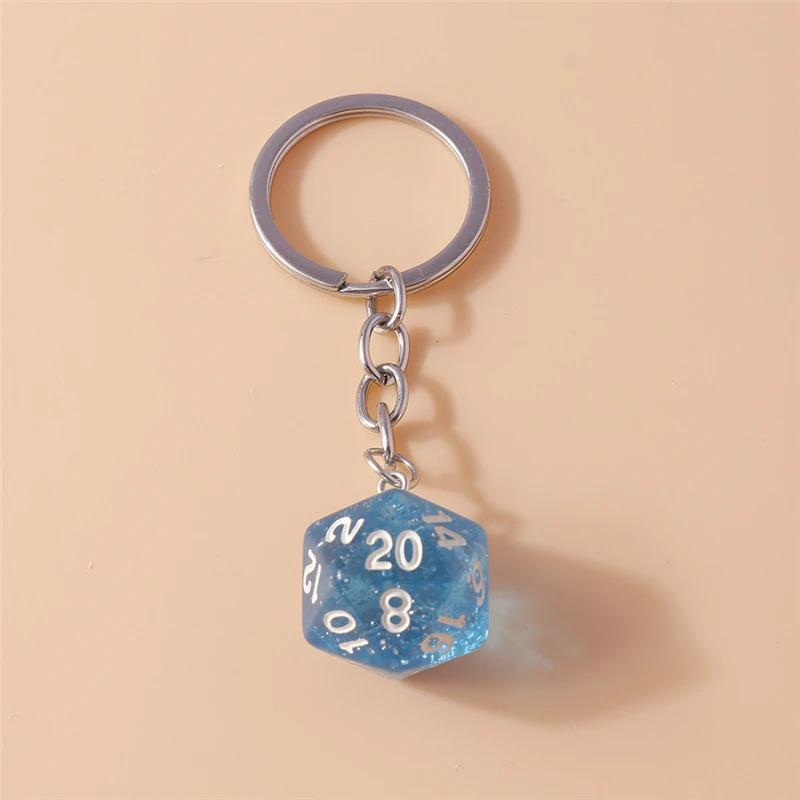 Niedlicher Würfel-Schlüsselanhänger, facettenreicher geometrischer Schlüsselanhänger, Anhänger für Autoschlüsselhalter, Damen- und Mädchen-Handtaschen-Zubehör, DIY-Schmuck, Geschenk – Detail 8