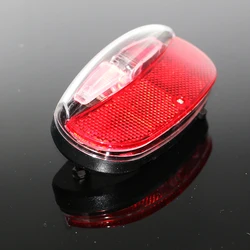 Enhanced Rear LED Bicycle Taillight - Waterproof Safety Warning Lamp (Rear Rack Light)