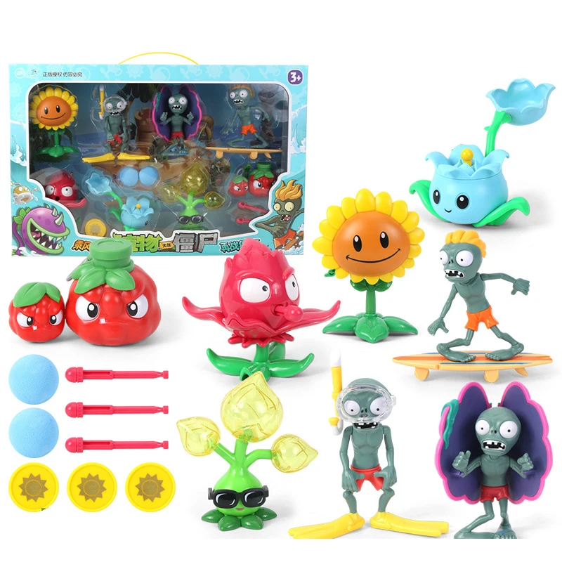 Plants Vs Zombies 2 Walking Zombie Ejection Toys Spring Brake Pvz