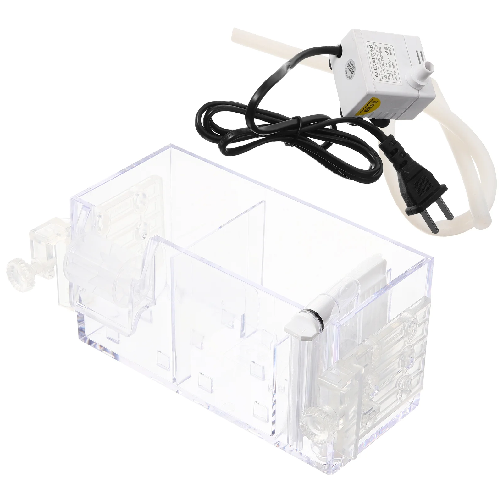 

Aquarium Filtration Box With Filter Aquarium Purification Box Cleaning Drip Box Filter Box Hanging Aquarium Fish Tank Box