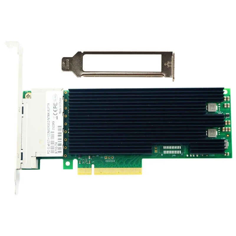 

Новый четырехпортовый адаптер для Ethernet-интерфейса Intel X710T4 X710T4BLK