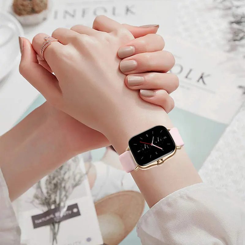 Silicone Wristband Strap - Enhanced Comfort and Style for Smartwatches