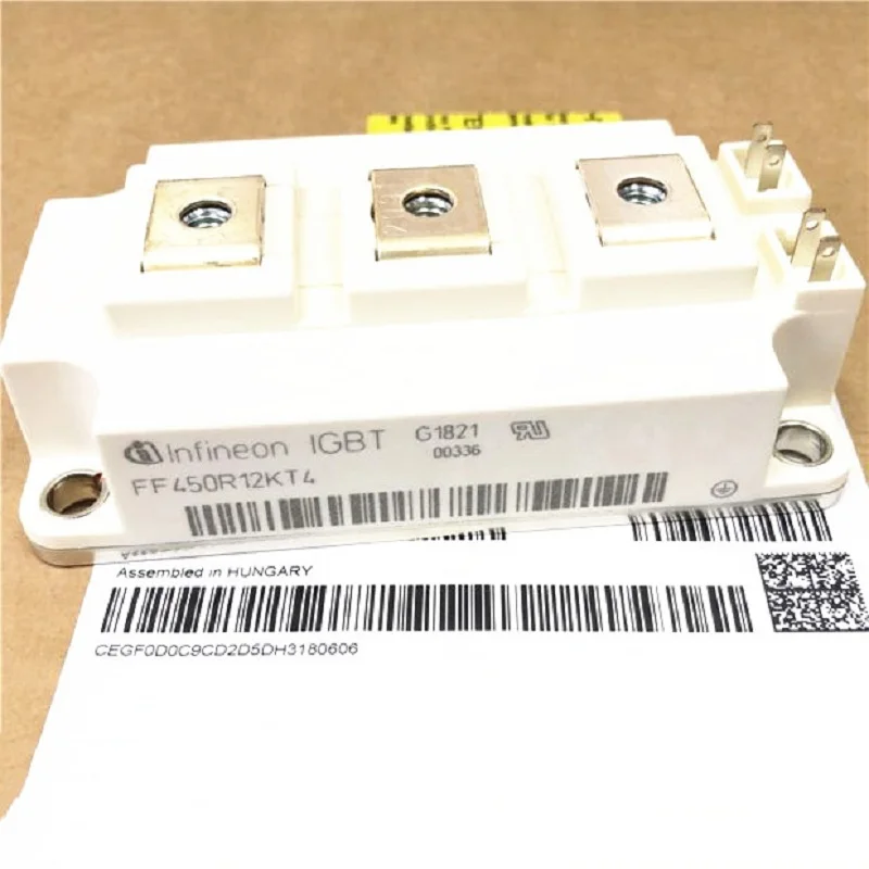 

1pcs/Lot FF450R12KT4 IGBT Modules N-CH 1.2KV 580A 2400 W Operating Temperature:- 40 C-+ 150 C