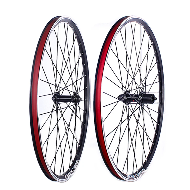 ROCKBAO Versatile Mountain and Highway Wheel Set, 20-26 Inch V Brake Compatible