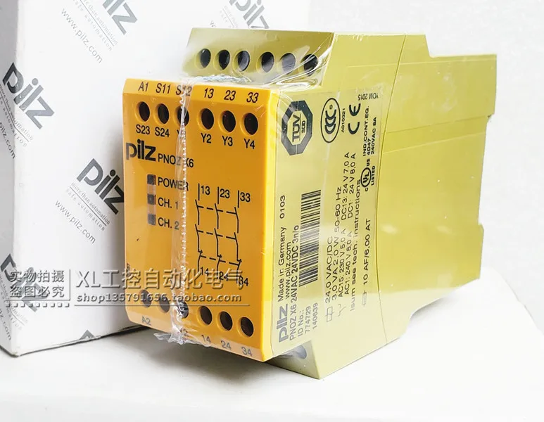 

Pierce PILZ Safety Relay PNOZ X6 774729 PONZ X3 774314/774316/19