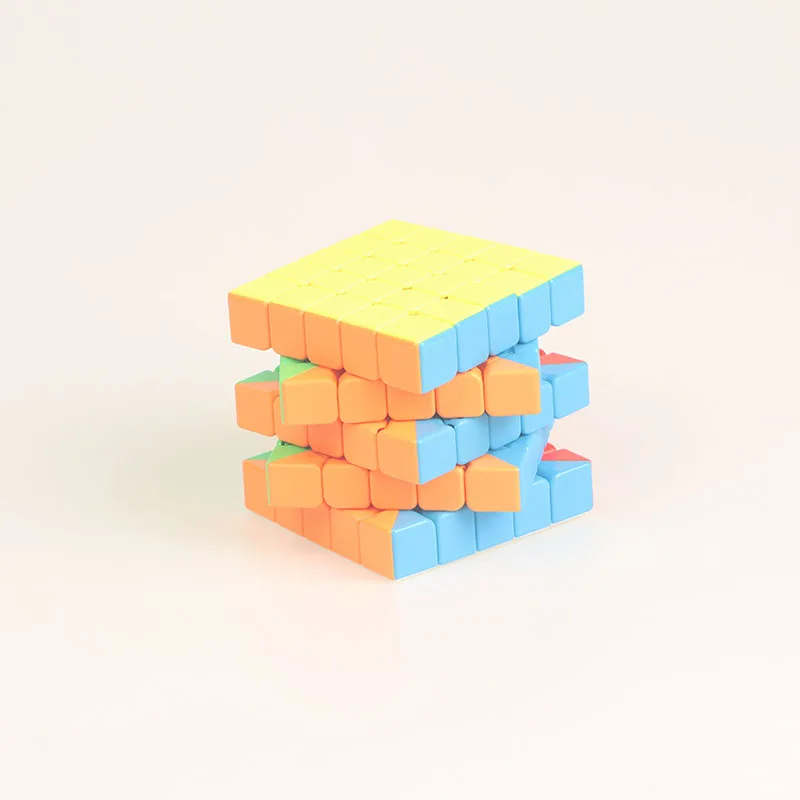 5x5x5 Cube Stickerless Stress Relief Puzzle Professional Education Smooth Speed cube Competition Children's Toy Gifts