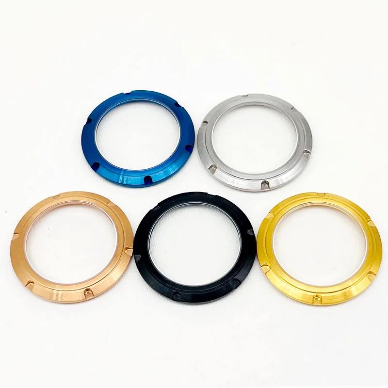 Mod Seiko Cover Posteriore Adatta Per Seiko Skx007 Turtle 6105 Cassa Dell'Orologio Samurai Tonno Nh35 Nh36 Parti Posteriori Della Cassa In Vetro Trasp