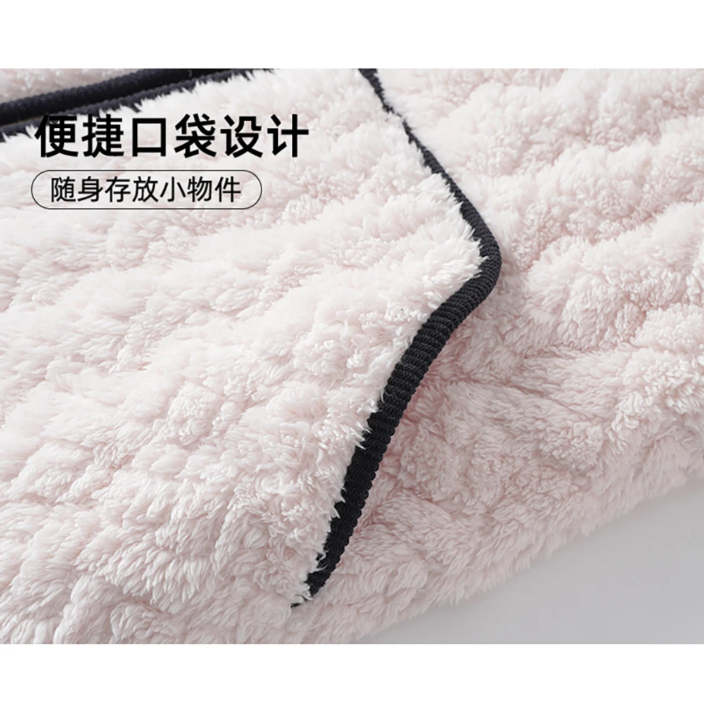 Antistatic 3-layer Super Thicken Warm Hooded Couple Sleepwear for Sleeping Men's Winter Pajamas Set Comfortable Pijama Hombre