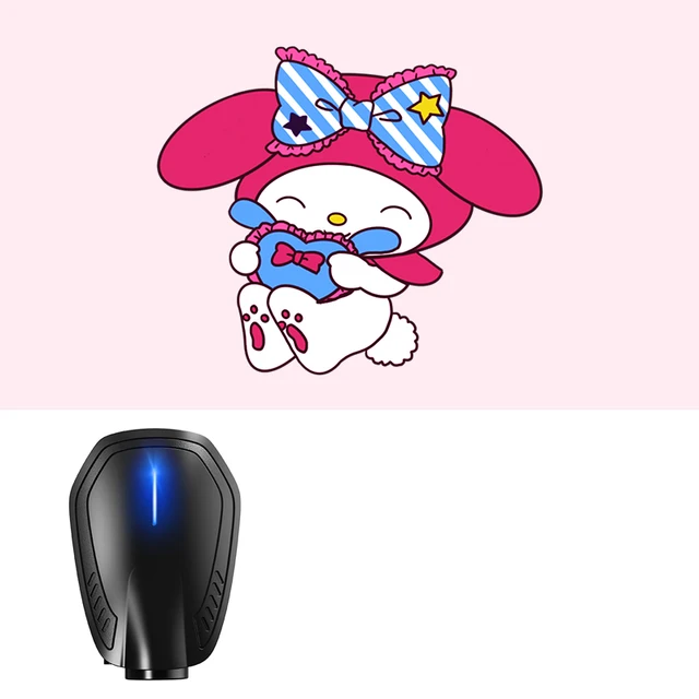 Sanrio Kuromi Car Door Lights Kawaii Cinnamoroll Cartoon