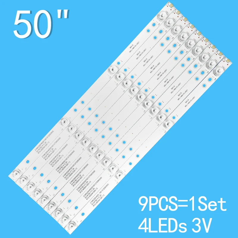 LED backlight strip for JS-D-JP50EU-042EC AKAI 50