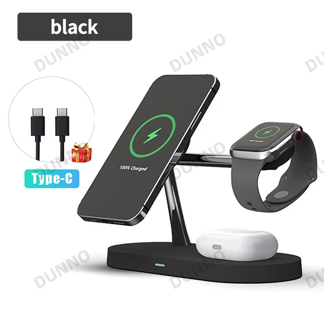 Chargeur Induction 3 en 1, Chargeur pour iphone et Apple Watch, Pliable  Rapide Station De Recharge Charge - Cdiscount Téléphonie