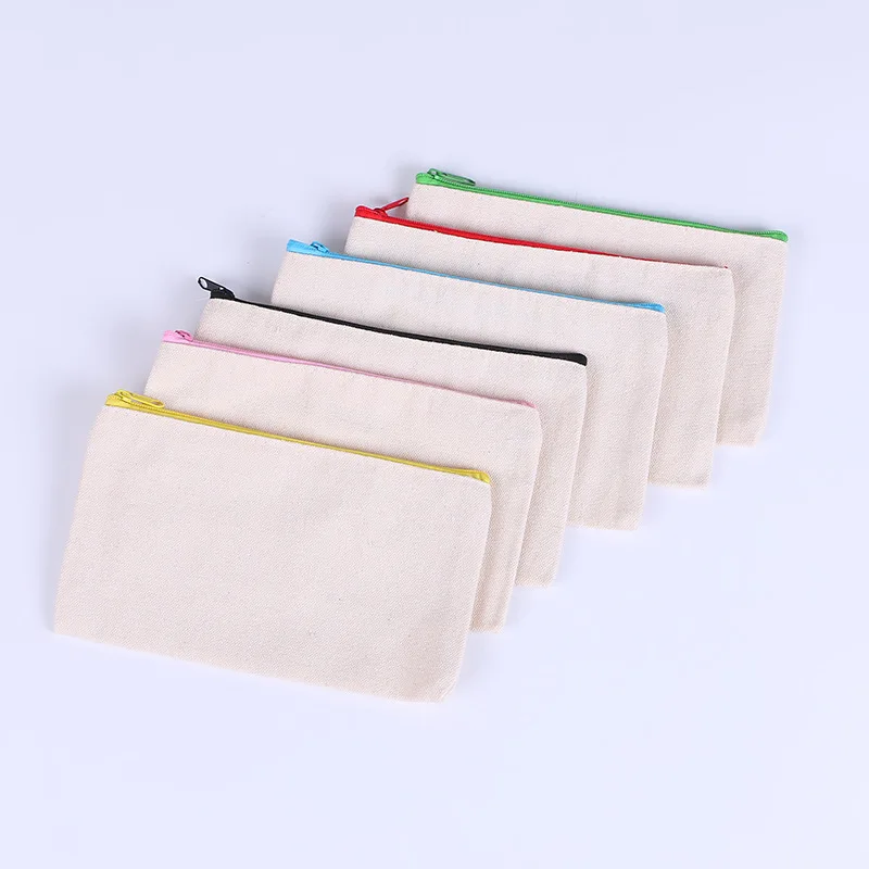 Multipurpose Cotton Canvas Cosmetic Makeup Bag