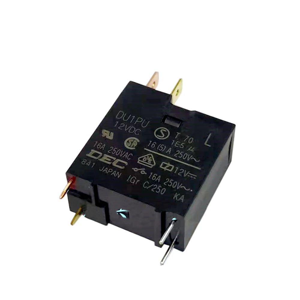 

Реле DU1PU 12VDC 16A 250VAC T85