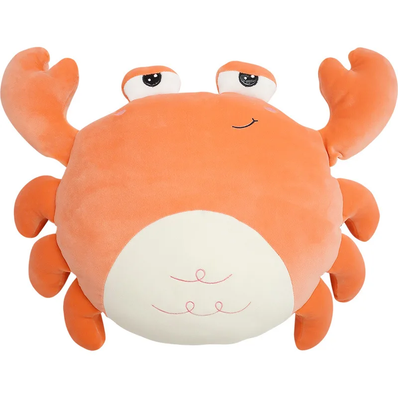 

Cute Stuffed Animals Plush Toy Kawaii Crab Whale Big Goose Lion Soft Pillow Cushion Doll For Kids Girls Boys Room Sofa Decor