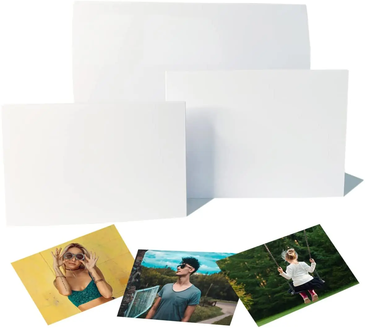 

Photo Paper Premium Glossy White Photographic Paper Photo Printer Paper, 200 gsm, 60 sheet ,4 x 6 Inch, 5x7 Inch, 8.5 x 11 Inch