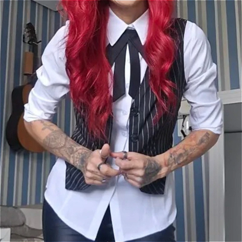 FASELE Pizzo nero Papillon Spille per la Ragazza Donne Moda jabot collare spilla pin pre-legato collo cravatta camicia Corsage collo cravatta, 5.1W*7.8L, Alluminio, perla