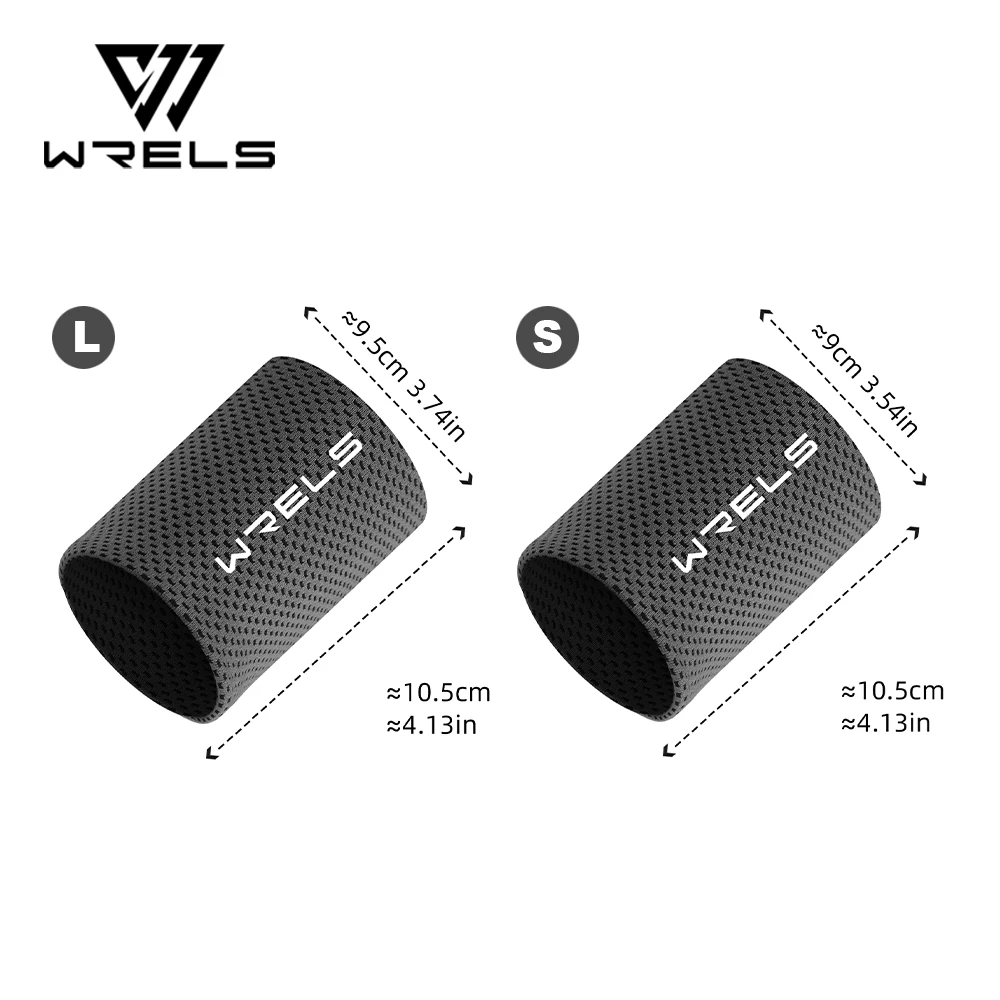 WRELS 1/2 PC 여름 냉각 손목 땀 흡수 밴드 스포츠 손목 보호대 땀 흡수 손목 밴드 헬스장 러닝 통기성 손목 밴드