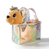 Robot Dog Toy Electronic Plush Puppy Walk Bark Sing Songs Music Animal Leash Controled Electric Pet For Kids Birthday Gift 4