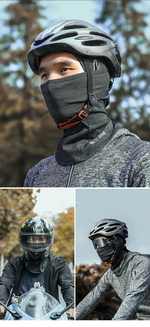 West Biking Hiver Coupe-vent Cyclisme Foulard Outdoor Running Bike Masque  VisageChampins Hommes Femmes Vélo Bandana Sports Headwear