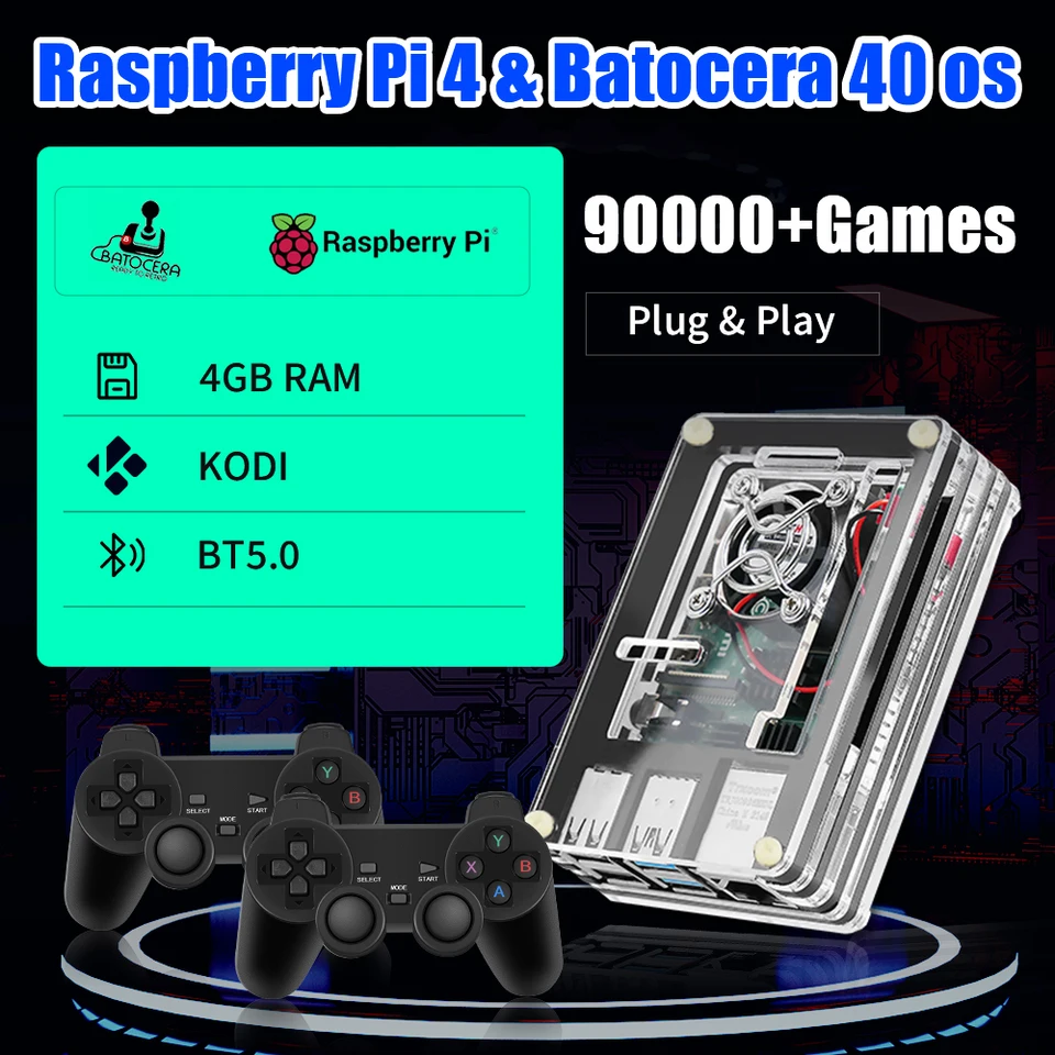 Pi Emulator Raspberry Retrogame Batocera Retropie Ps2 Raspberry Pi