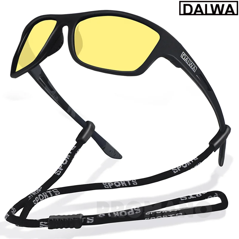 Dalwa Night Driving Polarized Sunglasses Fishing Unisex Shades Male Hiking Classic Glasses UV400 Eyewear